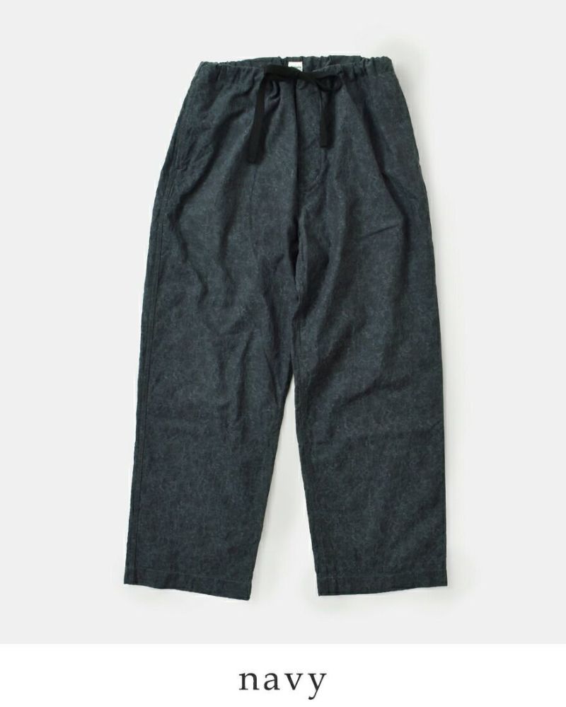 chimala チマラ 22AW キルティングドローストリングパンツ chimala - chimala チマラ 22AW キルティングドローストリング