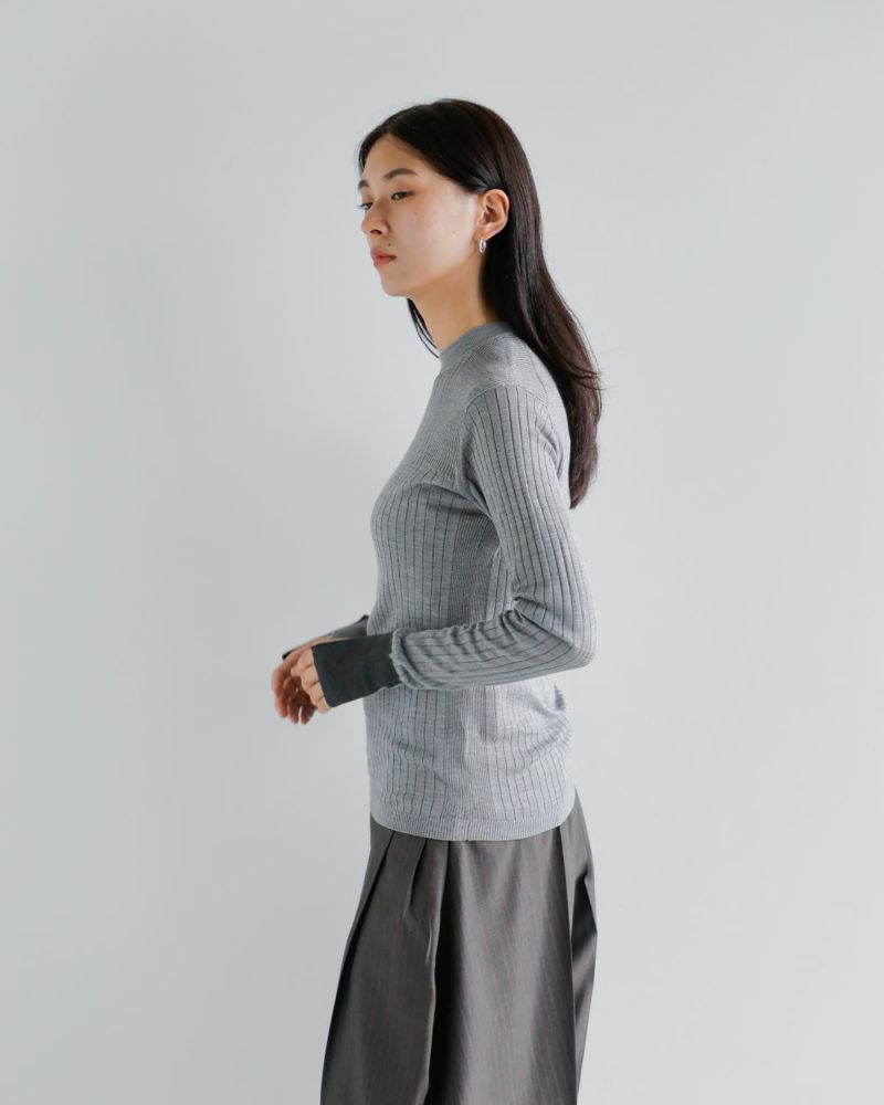 極美品 近年 CINOH 38 タートルネック タイト ニット プルオーバー CINOH/チノ】別注 TURTLE NECK TIGHT KNIT/タートルネックタイト