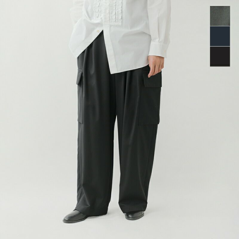 ニコルソンアンドニコルソン nicholson&nicholson  ストレッチ ウール カーゴ パンツ clover-tro パンツ  ☆☆ クーポン対象 20%OFF】nicholson&nicholson ニコルソンアンドニコルソン ストレッチ