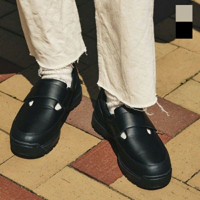 アイドル Moonstar MOONSTAR SKOOLER EC STORE / BAND LAZY BLACK