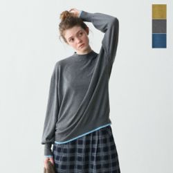 kelen ケレン ポイント カラー デザイン ニット トップス “FINI
