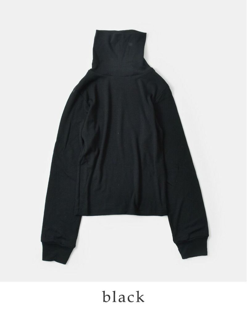 クーポン対象】HAVERSACK ハバーサック ウールフライス タートルネック