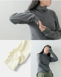 クーポン対象】HAVERSACK ハバーサック ウールフライス タートルネック