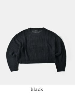 30%OFF】mizuiro ind ミズイロインド メッシュ クルーネック プル