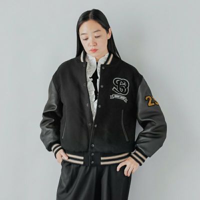 SCYE BASICS サイベーシックス ウール メルトン バーシティ