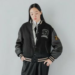 SCYE BASICS サイベーシックス ウール メルトン バーシティ