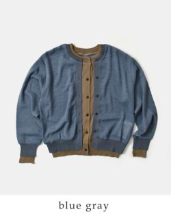 kolor 21SS ドッキングカーディガン バイカラー ニット ロング カーディガン Prima Scherrer 全3色