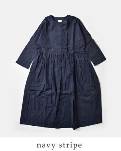 MAGALI マガリ コットン リネン フリル ワンピース op198-kr