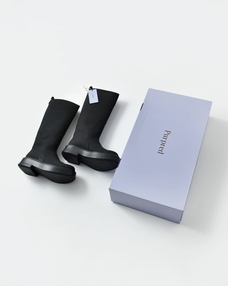 Purpred パープレッド POLEロングブーツ Purpred 長靴 レインブーツ Purpred（パープレッド）POLE LONG