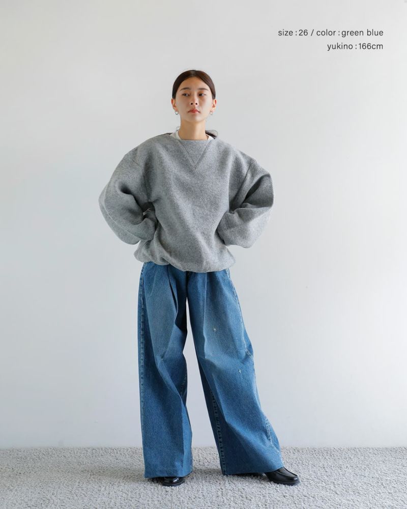 TANAKA タナカ デニム ハカマ トラウザー パンツ “HAKAMA JEAN
