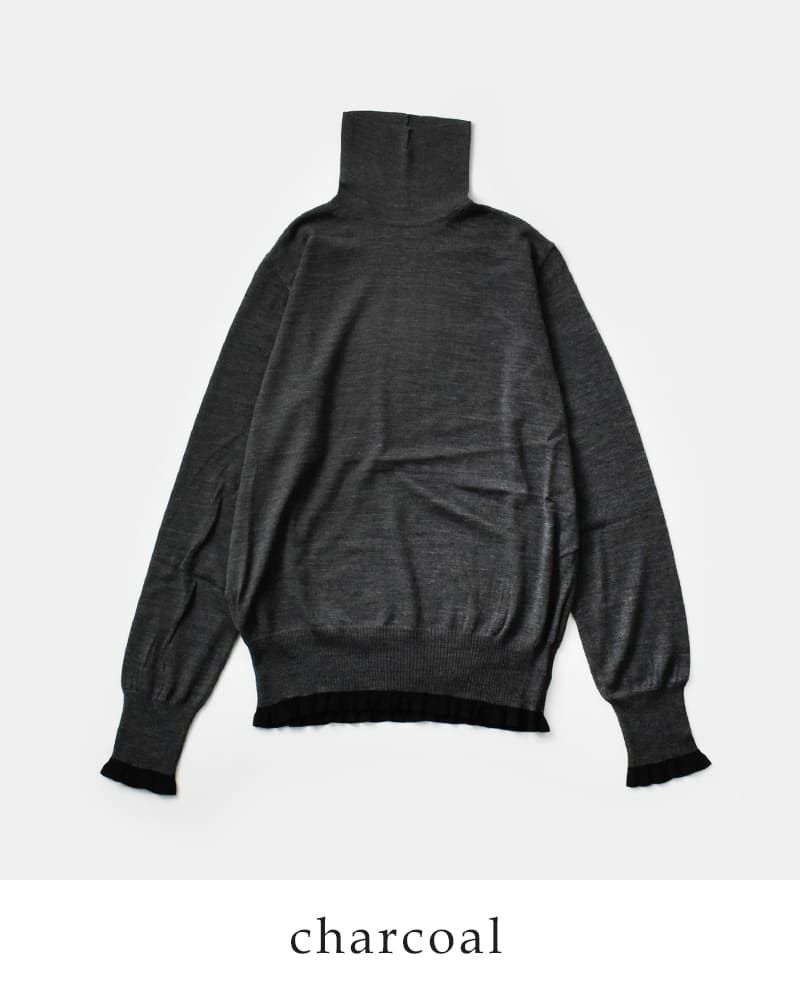 50%OFF】AKANE UTSUNOMIYA アカネウツノミヤ ウール タートルネック