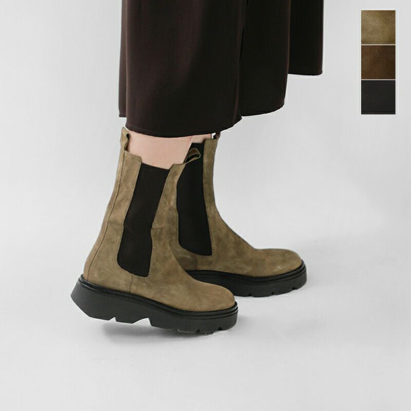 FRATELLI RIZZOLI フラテッリリッツォーリ カウスエードレザー ミドル