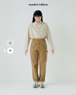 1度のみ着用の良品☆SMITH'S ペインターパンツ　ベージュ SMITH'S（スミス）の「【SMITH'S】LES HALLES コットンイージーワーク