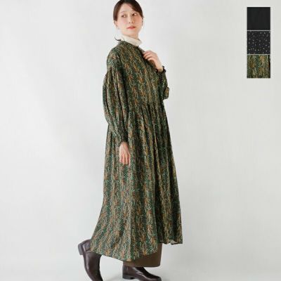30%OFF】SOIL ソイル コットン スラブ スモールフラワープリント