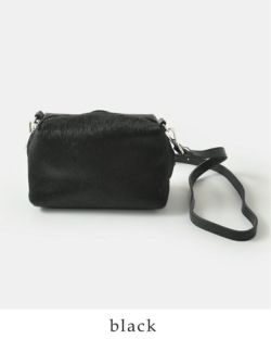 クーポン対象】FERCHI フェルチ カウレザー ハラコ ショルダー バッグ