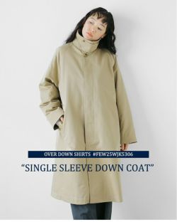 miffew ミフュー シングル スリーブ ダウン コート “SINGLE SLEEVE