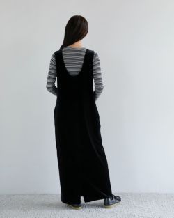 anuke アンヌーク ベロア Uネック ワンピース “Velour Uneck Onepiece