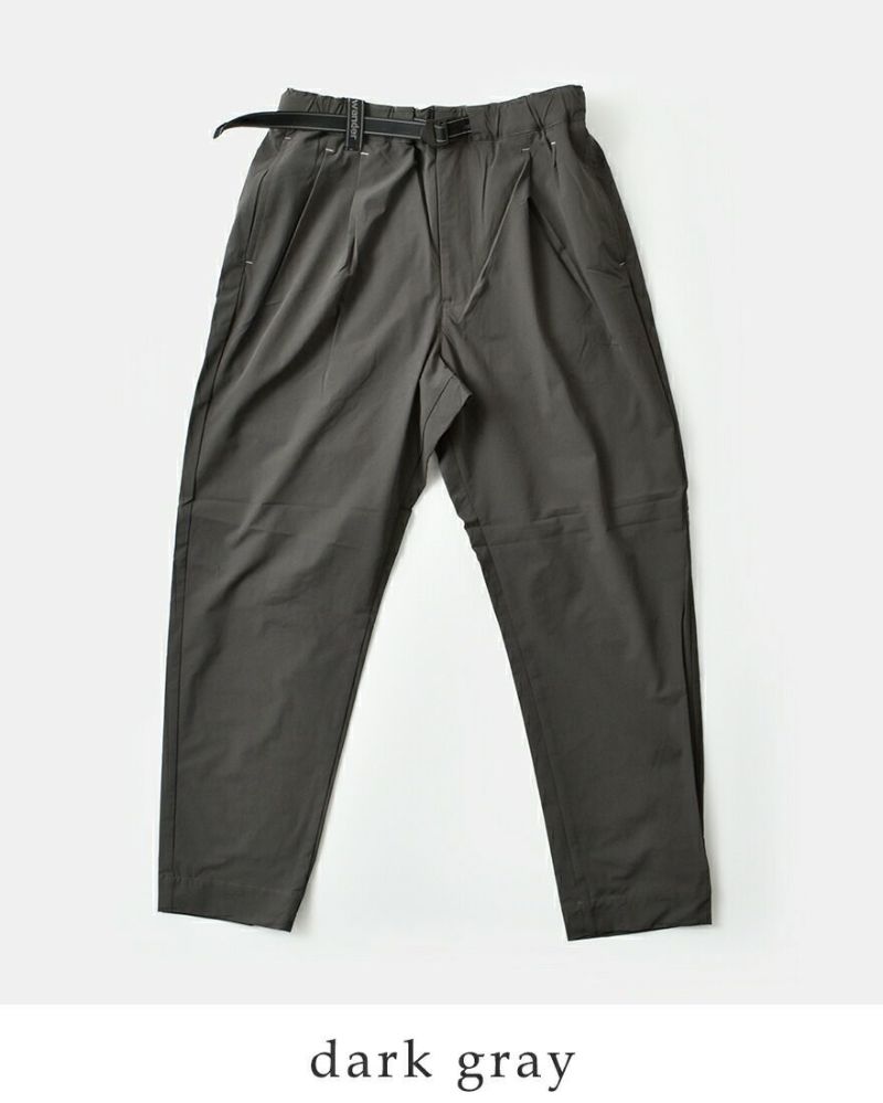 30%OFF】and wander アンドワンダー ライトダブルクロス パンツ “light