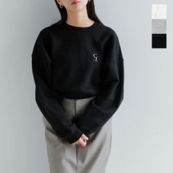 CLANE クラネ ロゴ スウェット トップス 19105-1252-kk レディース