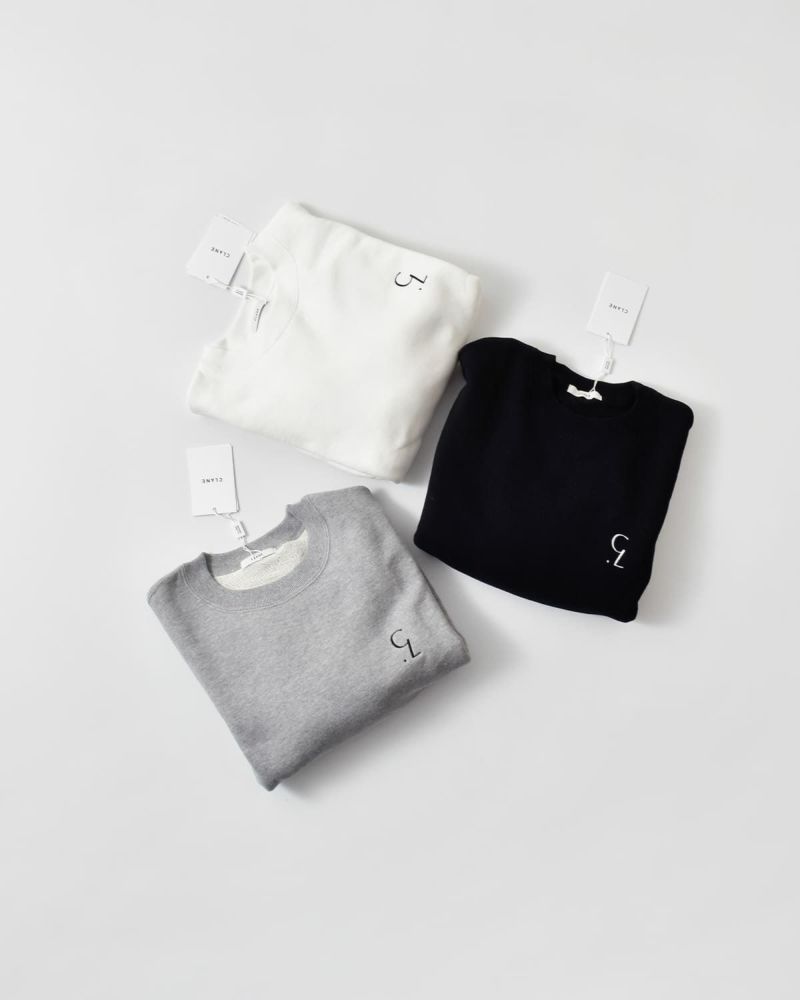 CLANE クラネ ロゴ スウェット トップス 19105-1252-kk レディース