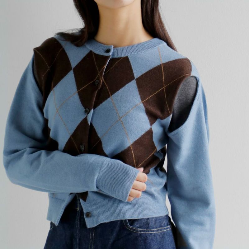 CLANE 新品　ニット CLANE - ビッグケーブル オーバーニット トップス - BIG CABLE OVER