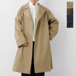 クーポン対象】mizuiro ind ミズイロインド コットン トレンチライク