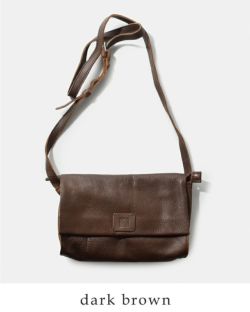 BIBA ビバ カウハイドレザー クロス フラップ バッグ “CHESTER TB