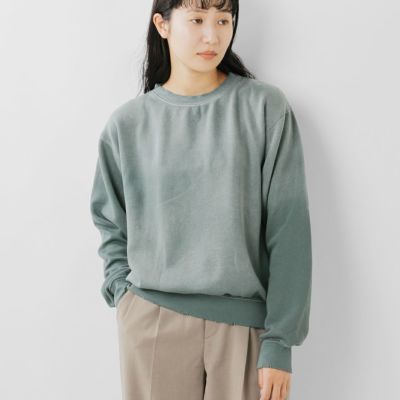 30%OFF】graphpaper グラフペーパー グラデーション ウール クルー