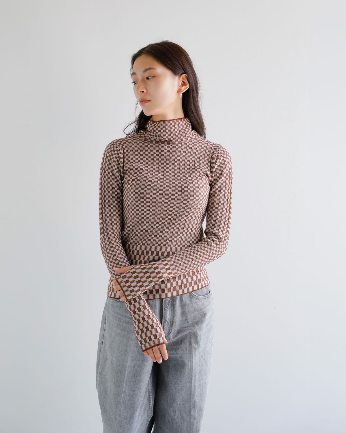 50%OFF】ANNUAL アニュアル ウール タートルネック リブ ニット プル