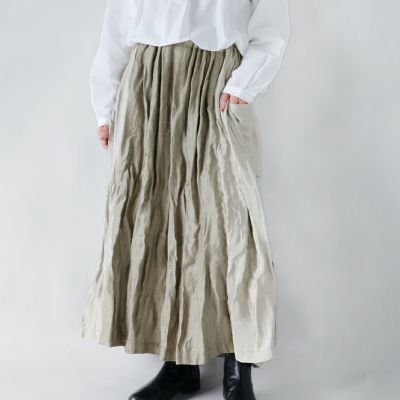 Vlas Blomme ヴラスブラム ブラスブラム  ヴィンテージレーヨン ギャザースカート 13532095-mt 2025aw新作 レディース ☆☆ クーポン対象 30%OFF】Vlas Blomme ヴラスブラム ブラスブラム ヴィンテージレーヨン