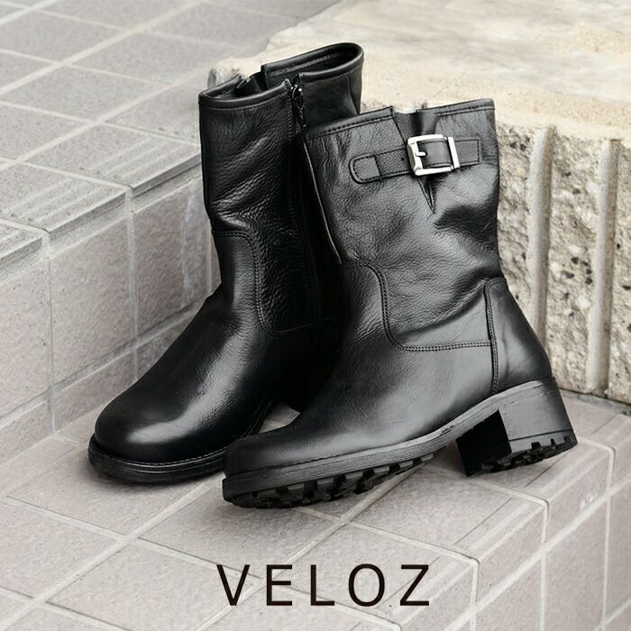 美品■バリー■ミドルブーツ✨サイドジップ プラットフォーム 本革 ROVESI LIP SERVICE（リップサービス）｜ ボリュームソールミドルブーツ