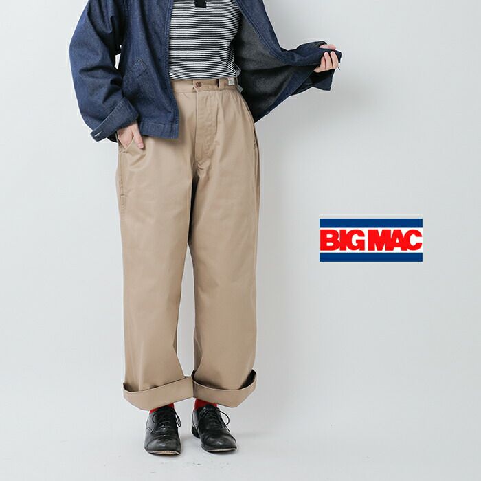 BIG MAC ビッグマック チノ ワークパンツ big-222-kr レディース