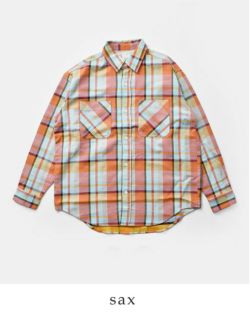 BIGMAC / 長袖シャツ/M/コットン/BRW BIG MAC ビッグマック コットン チェック 長袖 シャツ bmc-25fw01-yo