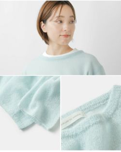 NOUVELLES DU PARADIS ヌーベル ドゥ パラディ  モヘア ニット プルオーバー pk25309-tr 2025aw新作 レディース ☆☆ クーポン対象 30%OFF】NOUVELLES DU PARADIS ヌーベル ドゥ パラディ モヘア ニット