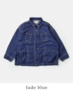 tumugu ツムグ ヘリンボーン/デニム カバーオール tb25330-kr 2025aw