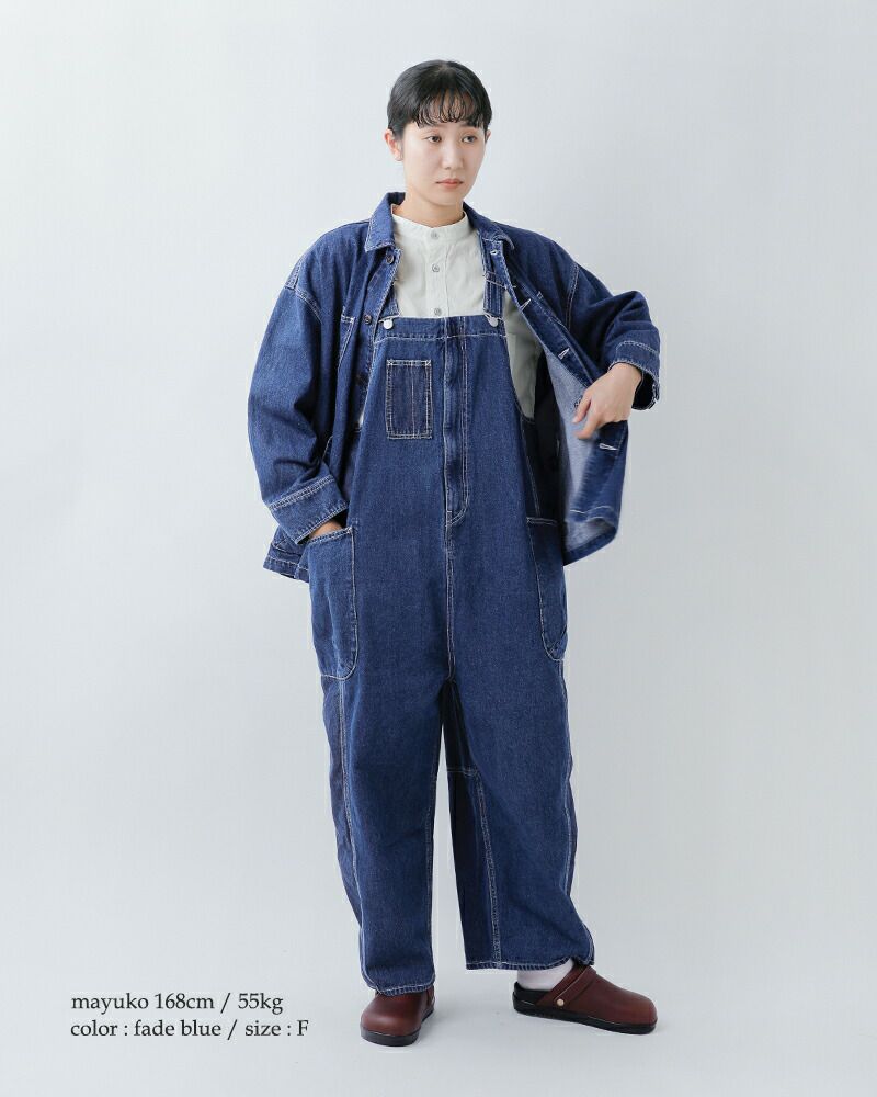 tumugu ツムグ ヘリンボーン/デニム カバーオール tb25330-kr 2025aw