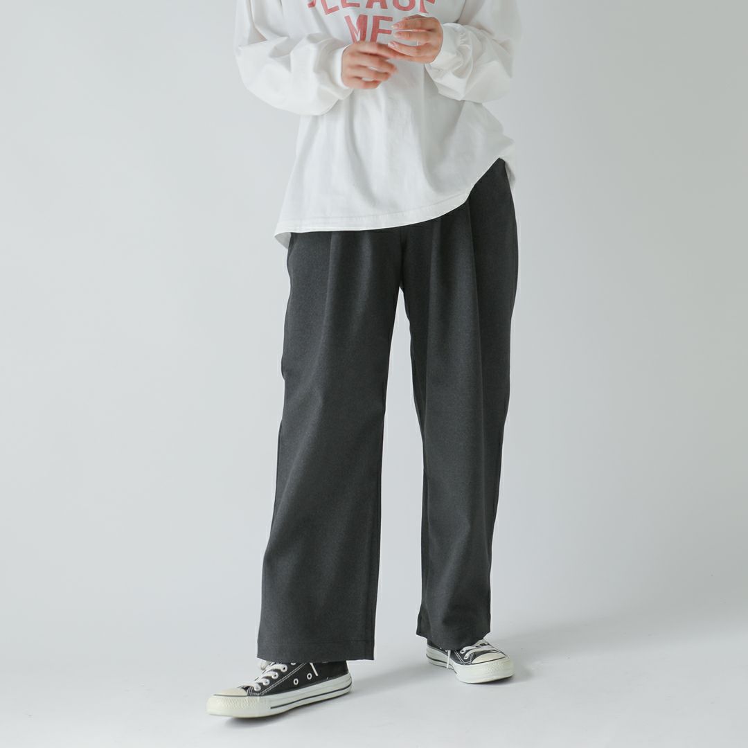 DANTON ダントン フランネル 2タック イージー パンツ dt-e0274flp-fn