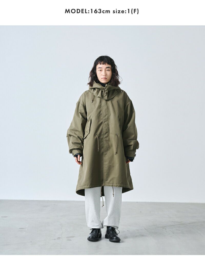 kha:ki カーキ ロング モッズコート “NEW TYPE-65 COAT” mil25fjk3065