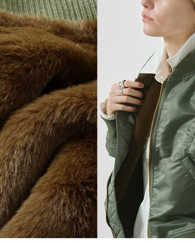 30%OFF】kha:ki カーキ ミリタリー ワイド スクエア MA-1 ジャケット