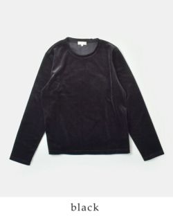 nooy ベロアトップス nooy ヌーイ オーガニック コットン ベロア トップス ntp25a02-kr