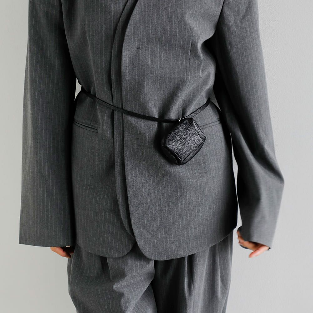 30%OFF】anuke アンヌーク ストレッチ ノーカラー オーバー ジャケット