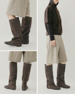 美品 FABIO RUSCONI ファビオルスコーニ ロングブーツ レザー 37 30%OFF】【÷÷】FABIO RUSCONI ファビオルスコーニ レザー ロング