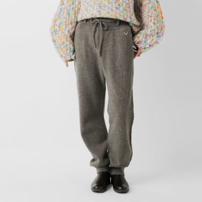 新品、タグ付きWOOL BELTED PANTS クーポン対象】unfil アンフィル ファインラム ウール ベルト パンツ