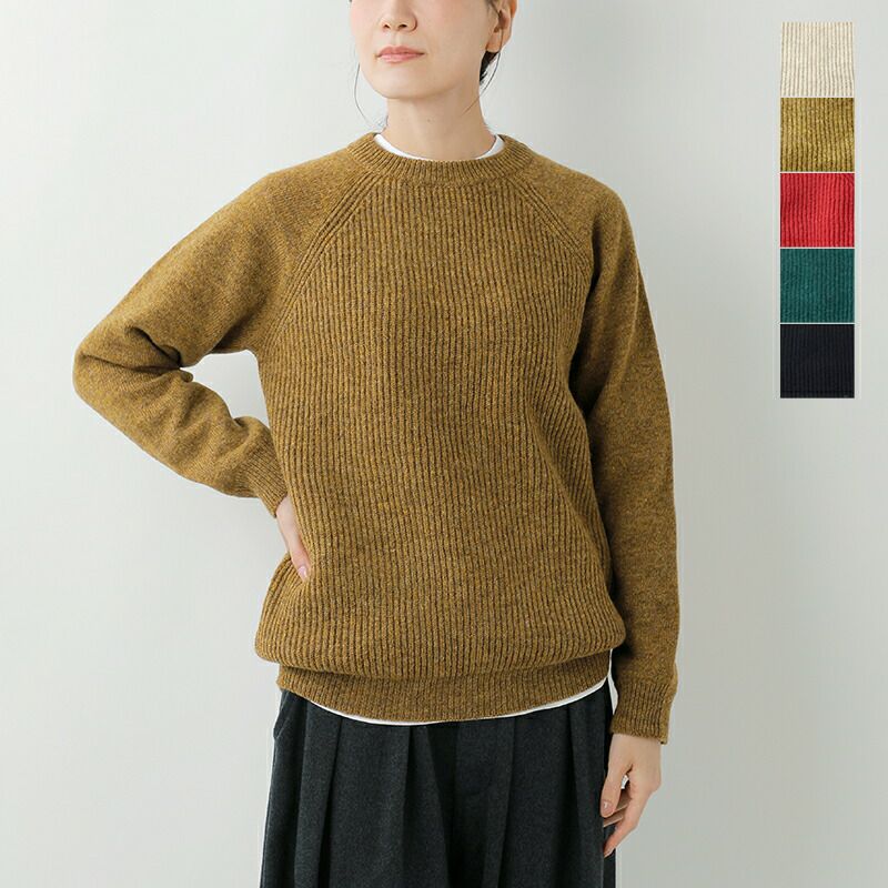 soglia ソリア シェットランドウール セーター “LERWICK Shetland