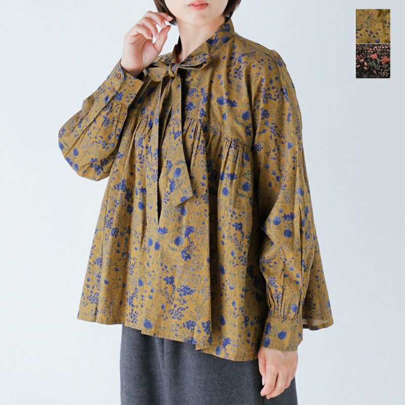 30%OFF】SOIL ソイル 60s キャンブリック フラワープリント タイ