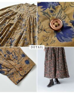 30%OFF】【÷÷】SOIL ソイル 60s キャンブリック フラワープリント