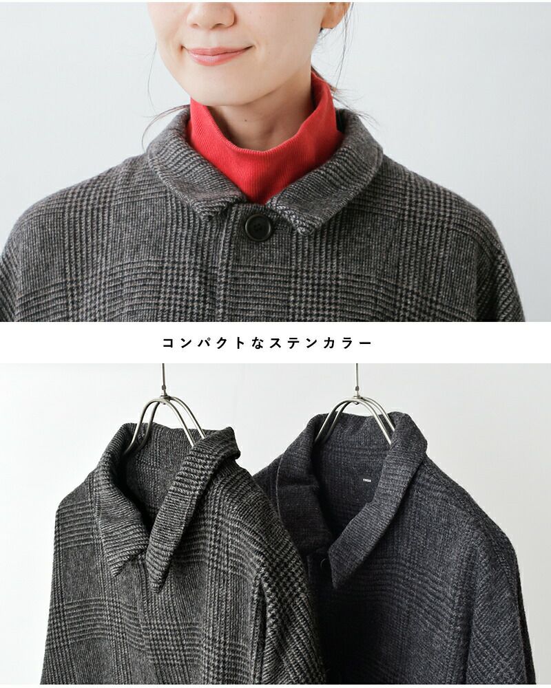 20%OFF】【÷÷】tissu ティシュ リニュール ビーバー グレンチェック