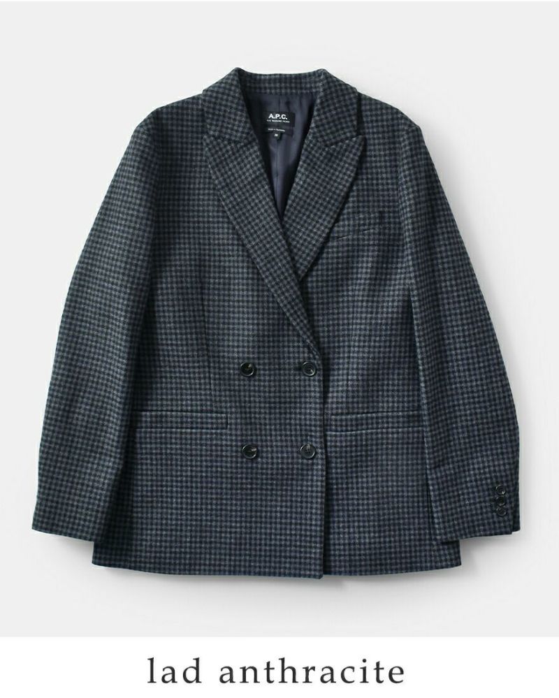 30%OFF】A.P.C. アー ペー セー ウール ルーシー テーラードジャケット