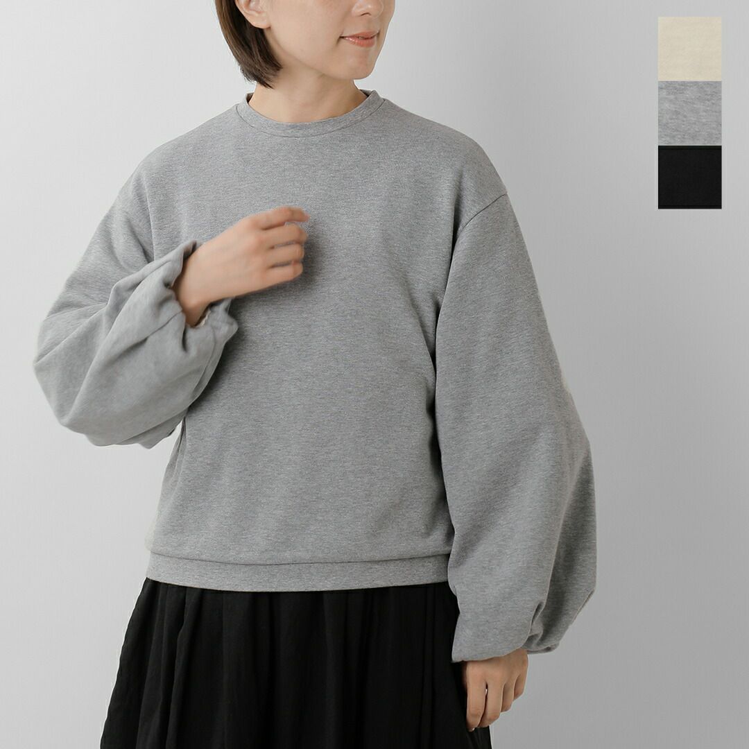 30%OFF】Gauze# ガーゼ コットン ボリュームスリーブ 裏毛 プル