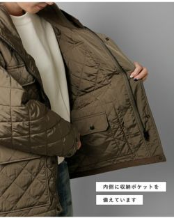 ノース・フェイス パープルレーベル　キルティング フィールド マウンテンパーカー stitch-standard_n25fa087